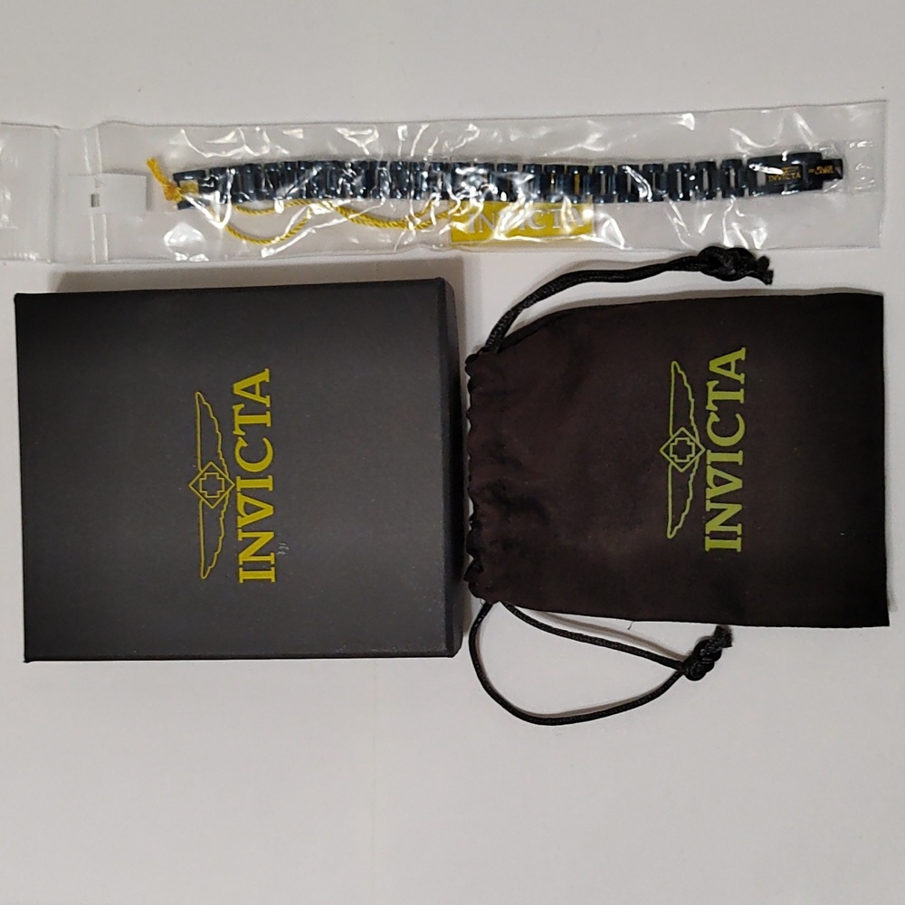 Invicta Men's Dark Blue Label Elements Bracelet - Picture 2 of 5